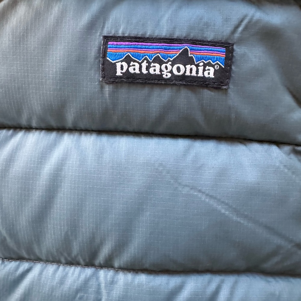 Patagonia Kids Down Sweater Vest - Gray - Picture 6 of 8